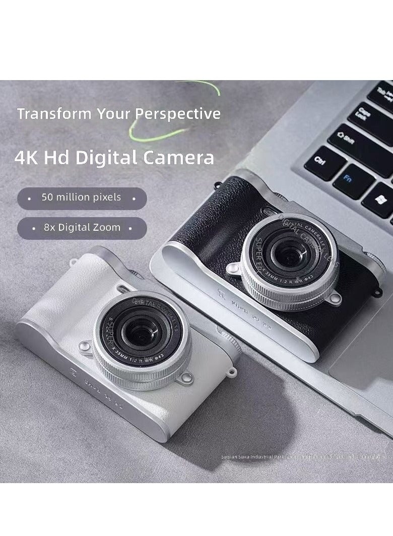 ميباي كاميرا رقمية ثنائية العدسة عالية الدقة بتصميم رجعي للأطفال - 20 ميجابكسل CCD، تقريب 8x، تصوير فوري، نقل الصور إلى الهاتف - Image 5