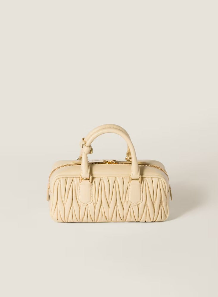 Miu Miu MIU Arcadie matelassé nappa shoulder bag leather bag - Image 3