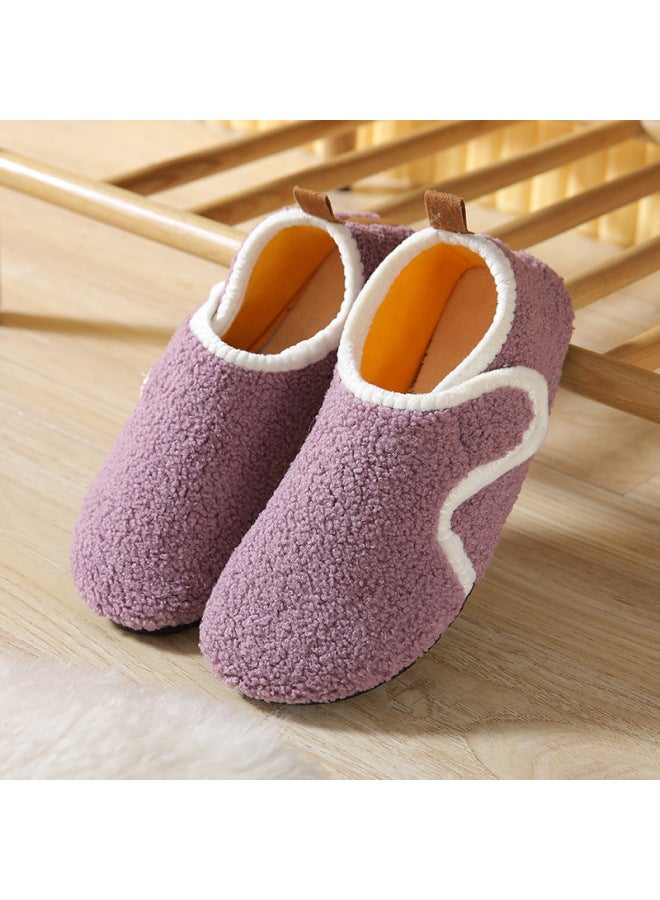 Adult Men's And Women's Home Autumn And Winter Bag With Non-slip Thick-soled Socks For Pregnant Women's Sitting Moon Shoes Mother's Floor Socks Cotton Slippers