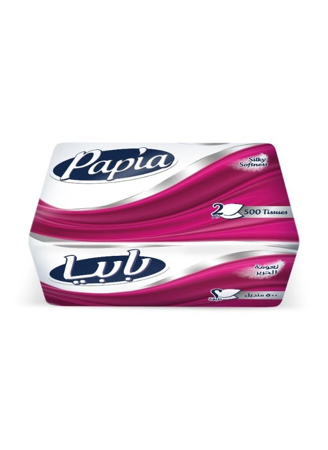 Papia Silky Softness 500*2 ply - Multicolor  - Image 1