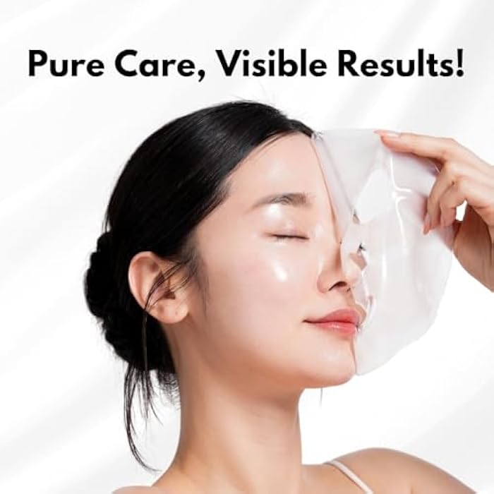 Oh My Pure Korean Collagen Face Mask Overnight 2+2 EA Luxury Skin Care (AntiWrinkle, Vegan Mucin) (Sampler 4) - Image 4