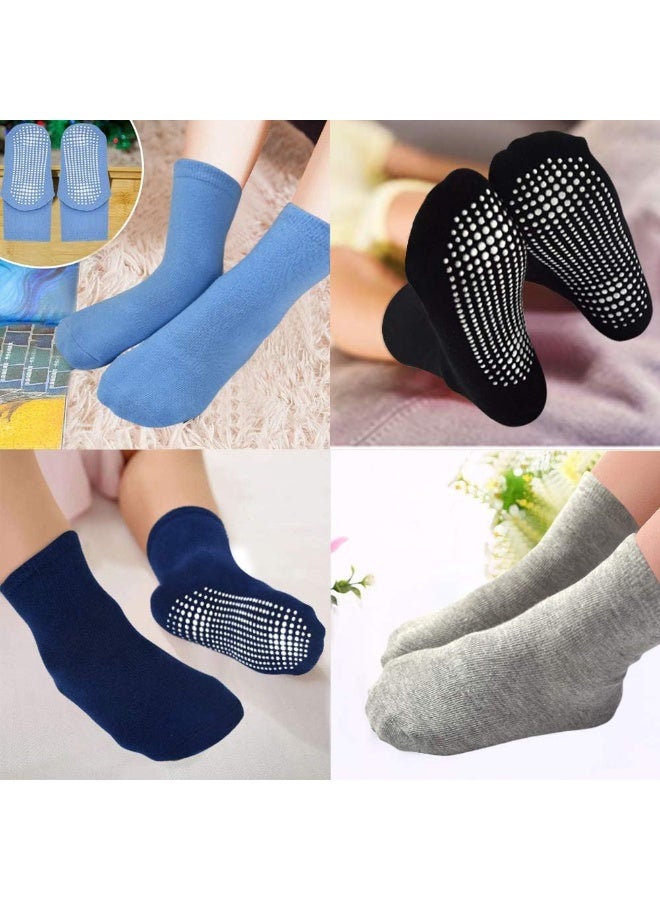Tphon Tphon Kids Non Slip Toddler Boy Grip Socks 12 Pairs Anti Skid Sticky Socks for 1-10 Years Infants Baby Children - Image 4