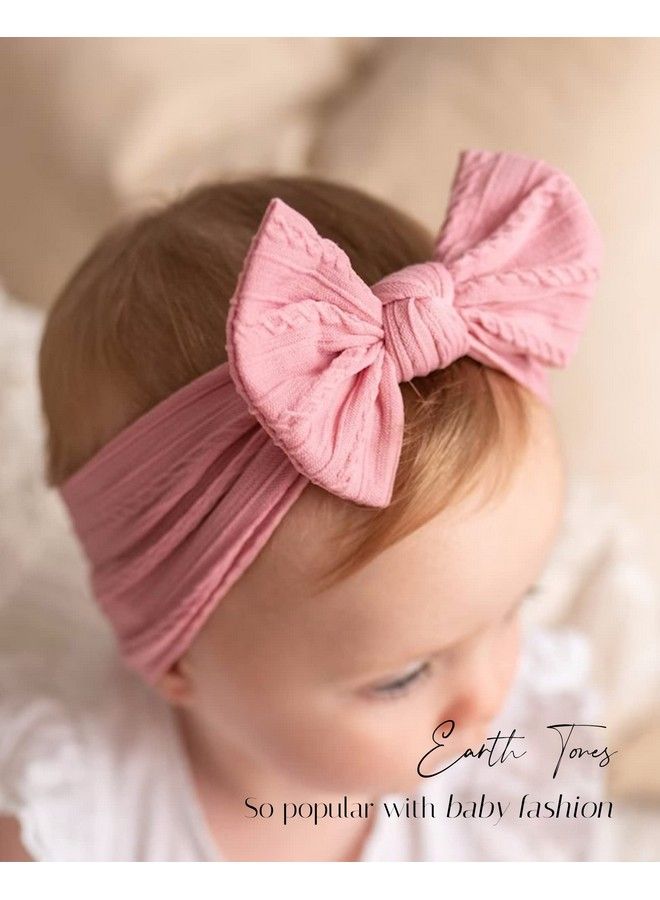 jollybows 18Pcs Baby Nylon Headbands Hair Bow Elastics Hairbands Hair Accessories For Baby Girls Newborn Infant Toddlers Kids - Image 4