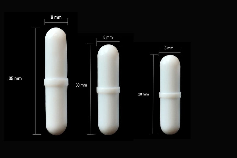 Ronyes Lifescience PTFE Magnetic Stirrer Mixer Stir Bar Spinbar Stirring (35mm 30mm 28mm 25mm 20mm 12mm 10mm) - Image 5