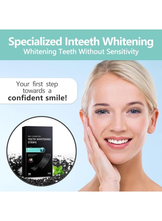 IVISMILE Teeth Whitening Strips, 28 Sensitive Teeth Whitening Individual Strips,Professional Safe Tooth Whitening Kits,Teeth Cleaning Strip for Fast Remove Yellowing Tooth Strip - Image 5