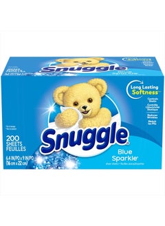 Snuggle Fabric Softener Dryer Sheets, Blue Sparkle, 200 Count  - Image 2