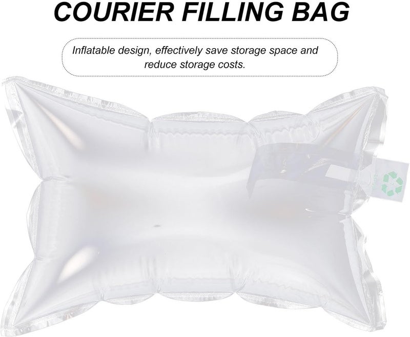 100pcs Inflatable Air Pillow Bag 25x40cm Bubble Pack Cushioning Packaging Air Bags for Shipping Fragile Items with Anti-collision Buffer Protection - Image 3