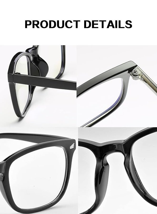 SUNDAREE 2 قطعة نظارات الضوء الأزرق للنساء، نظارات الضوء الأزرق للرجال نظارات حجب الضوء الأزرق نظارات للقراءة والألعاب - Image 4