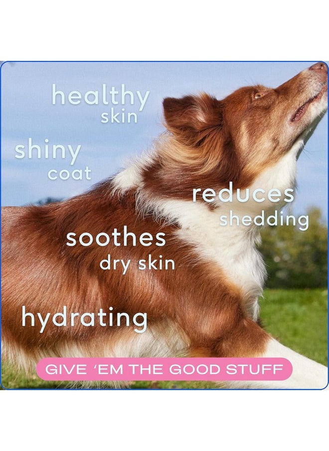 native pet - Native Pet Skin and Coat Chews for Dogs - Made with Wild-Caught Salmon Oil for Dogs Skin and Coat - Omega 3 for Dogs - Dog Shedding Supplements & Dog Hair Loss Treatment - Omega for Dogs (30 Chews) - Image 1