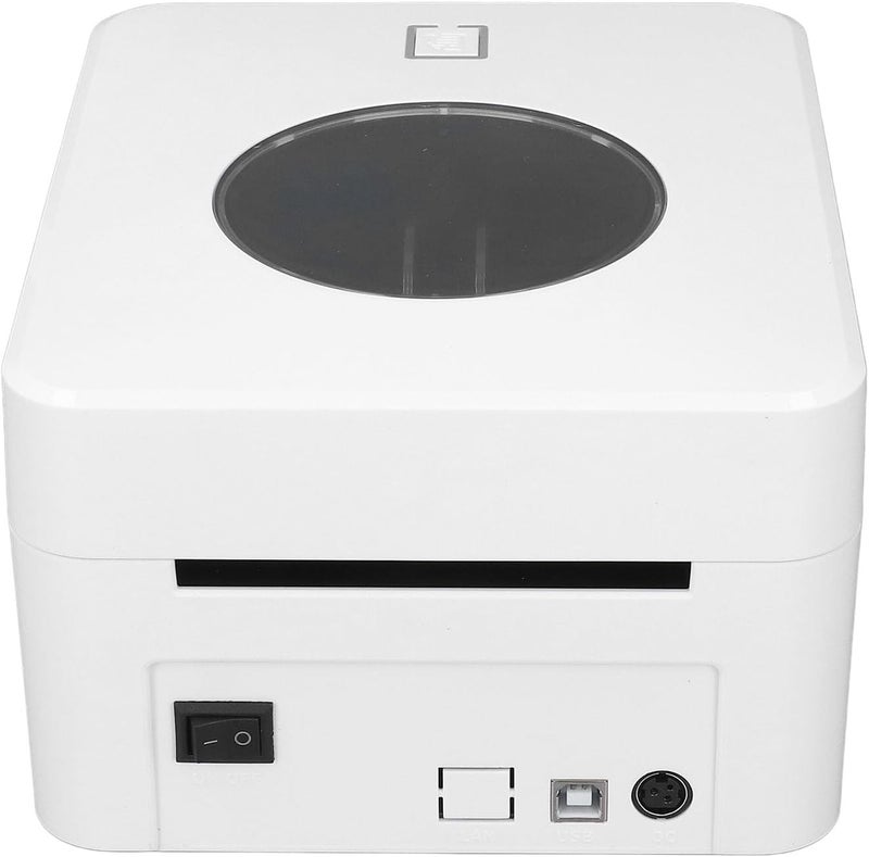Yunseity Thermal Label Printer, 203DPI High Speed Batch Printing Large Capacity Thermal Paper Label Printer for Logistics (US Plug) - Image 5