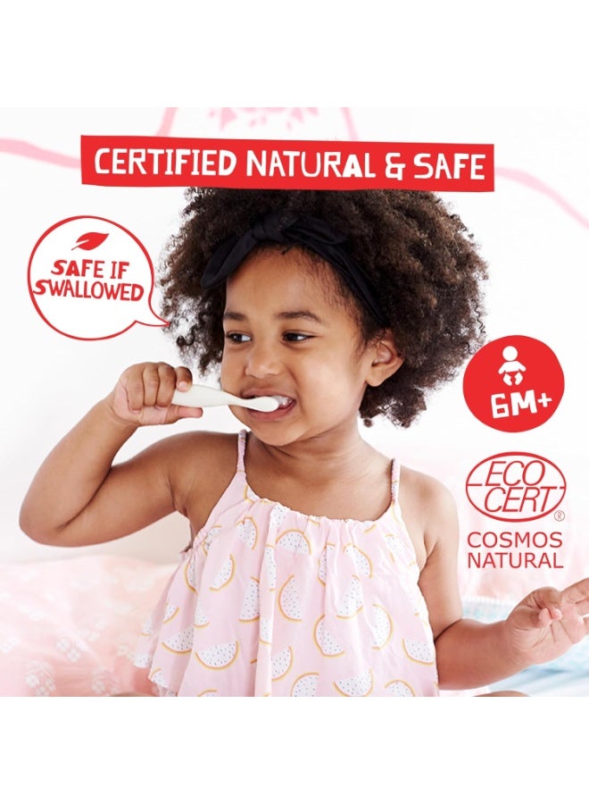 Jack N' Jill Kids Natural Certified Toothpaste, 6 Months+, Flavor Free - Image 4