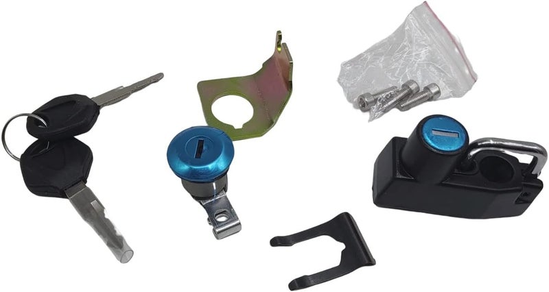 RAYANA Ignition Switch, Gas Fuel Tank Cap, Seat Lock, Keys, and Helmet Lock for Kawasaki Z125 (2017-2019) - Image 4