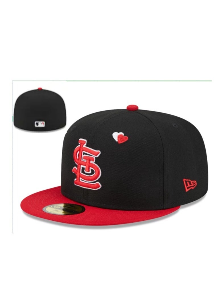 Generic - NEW era 3D Embroidered Fitted Baseball Team Cap with Closed Back for Sun Protection63.5cm - Image 1