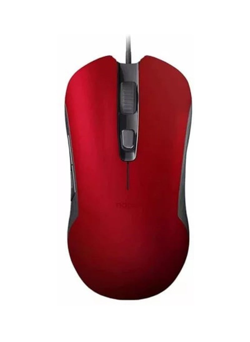Wired Mouse 2400DPI RGB USB Red PCG-110RED