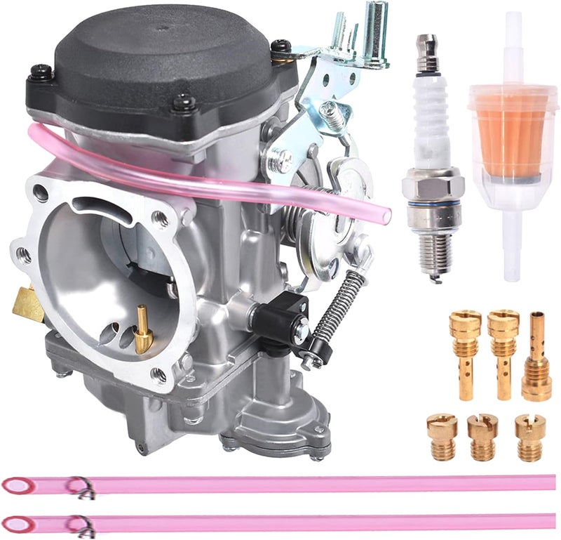 munirater 40mm Carburetor Rebuild Kit for Harley Davidson Big Twin Sportster 883 1200 Electra Glide - Image 1