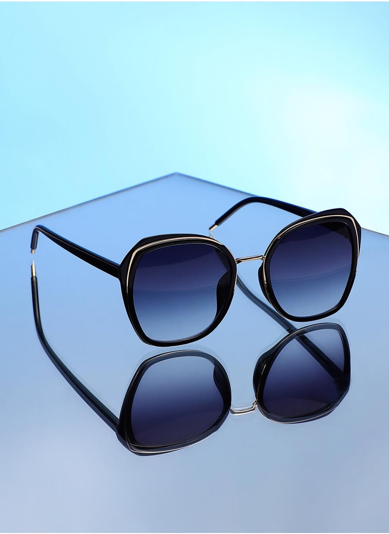 Haute Sauce - Gradient Oversized Sunglasses - Image 1