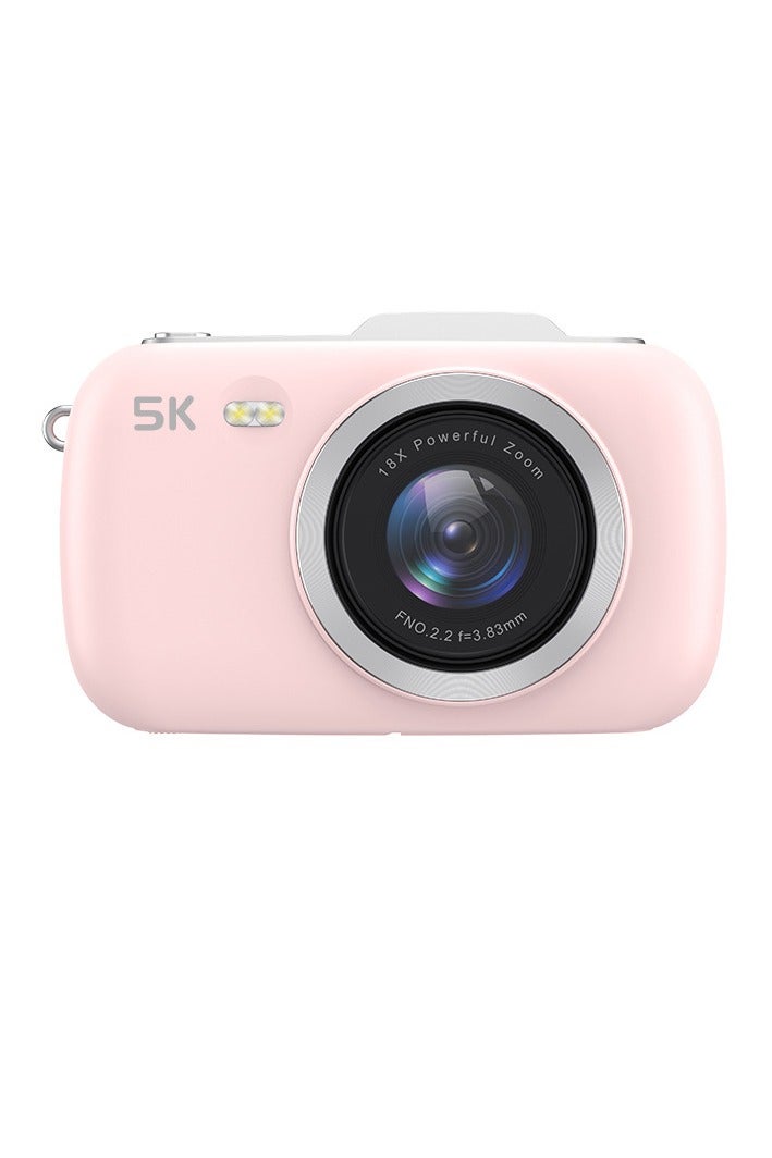 Digital Camera, Multifunctional Video Recording Camera, Autofocus Durable Mini Camera, Compact Portable Vlogging Camera For Photography And Videography, (1pc, Pink) - Image 1