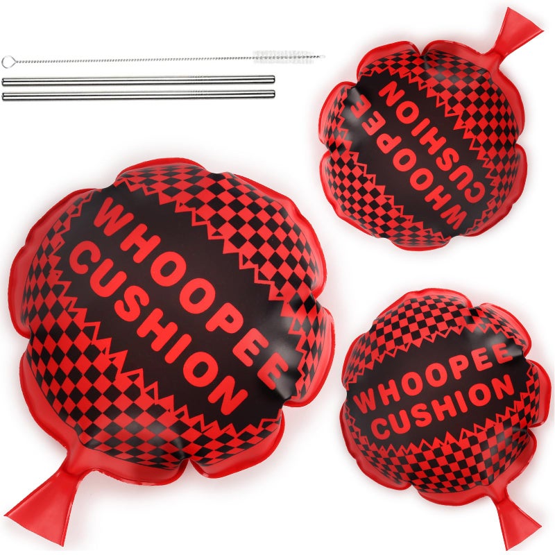 POPLAY 3 PCS Whoopee Cushions Prank Gifts Fart Pillow Toys for Novelty Party Favors Kids and Adults - Image 3
