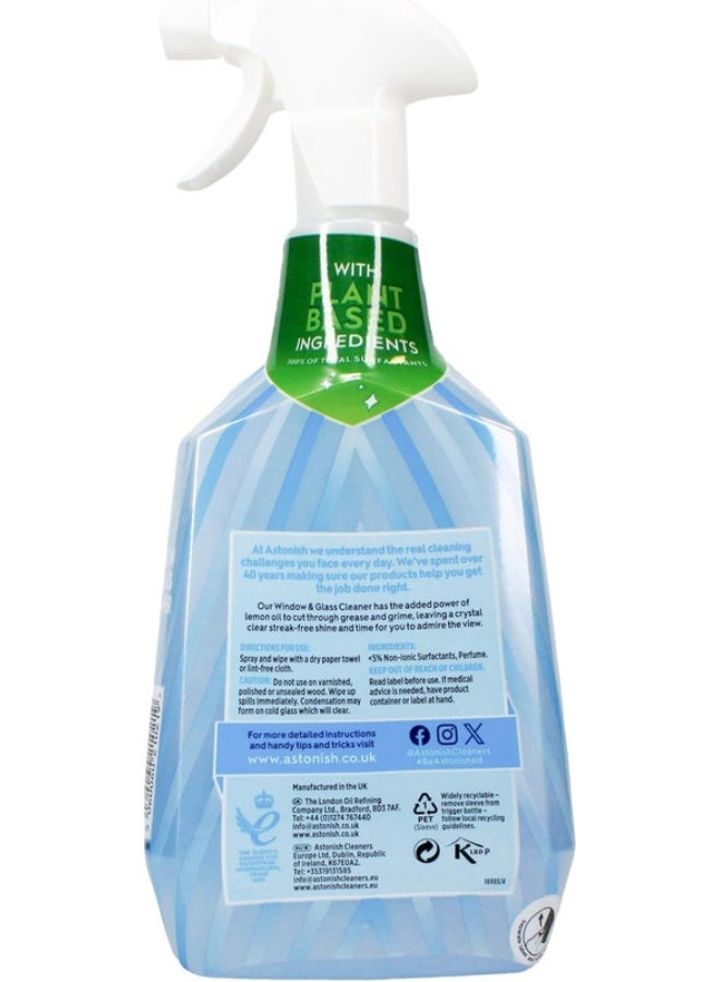 Astonish Window & Glass Cleaner – 750ml - Image 2