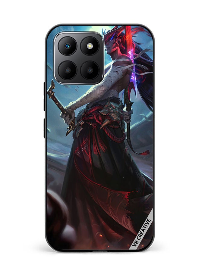 VR CREATIVE Protective Case Cover For Honor 70 Lite Yone League Of Legends Design Multicolour - Image 1