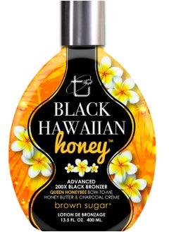 Brown Sugar Brown Sugar Black Hawaiian Honey Bronzer,Lotion,Antioxidant,for All, 13.5 Oz 