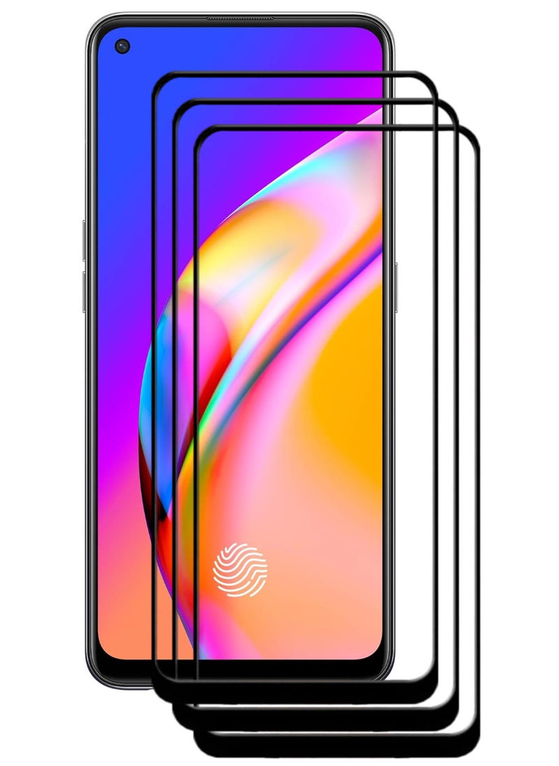 ACLIX 3 Pieces Antistatic ESD Dustproof Premium Quality High Definition Tempered Glass Screen Protector Designed For Oppo F19 Pro+ 5G - Image 1