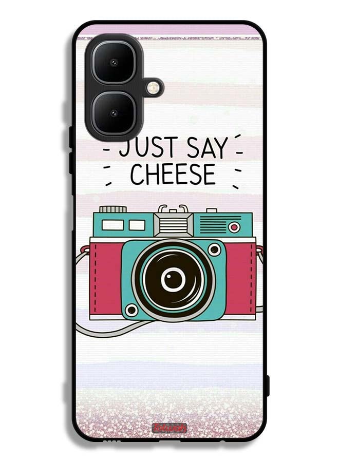 Tolwak Infinix Smart 10 Protective Case Cover Just Say Cheese