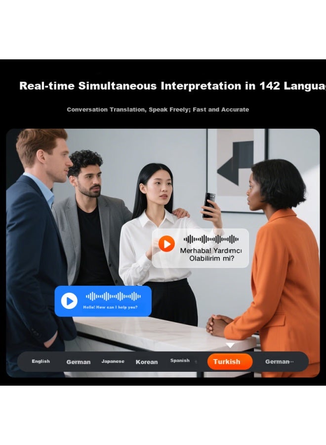 Nintaus V30 Ai Translator Multi-language Offline Voice And Photo Translation Device Real-time Travel Interpreter Pen - Image 2