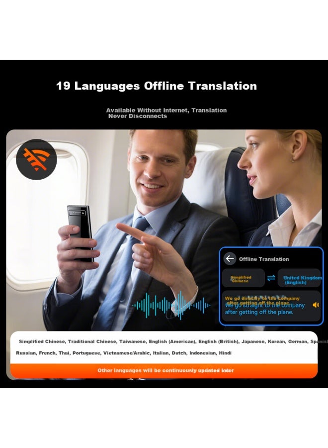 Nintaus V30 Ai Translator Multi-language Offline Voice And Photo Translation Device Real-time Travel Interpreter Pen - Image 3