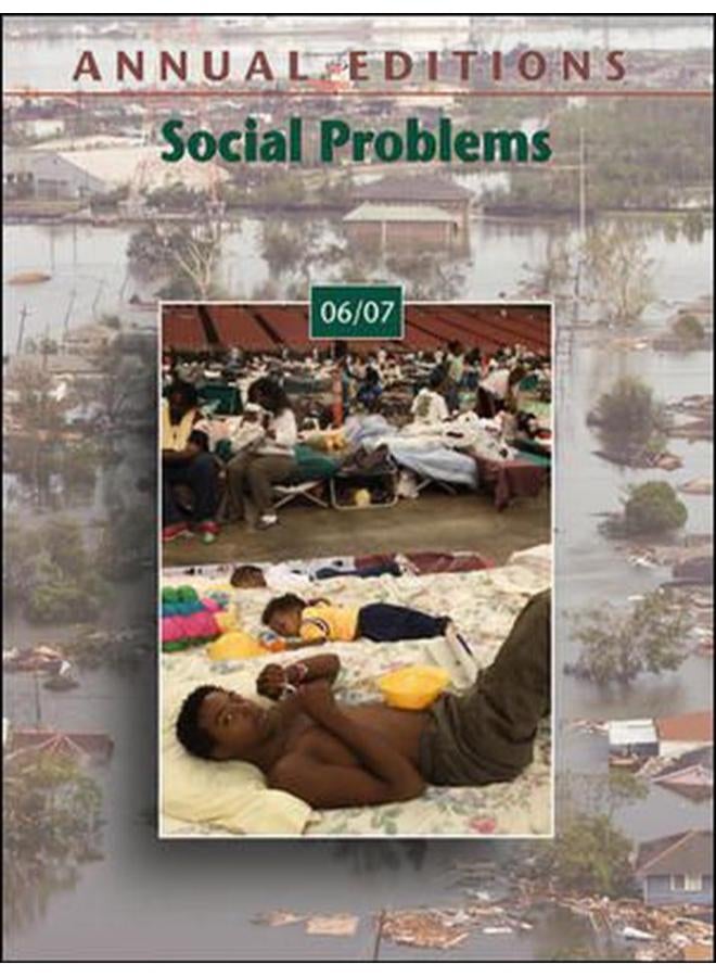 Annual Editions: Social Problems 06/07