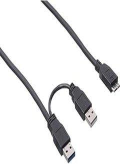 keendex Keendex 2 in 1 External Hard Disk Cable, 1980 - Black 