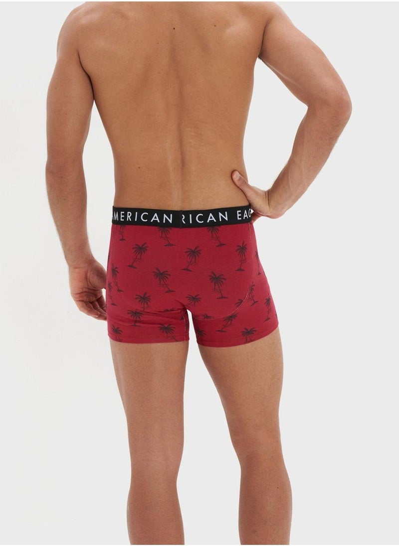 American Eagle 3 Pack Logo Band Trunks  - Image 2