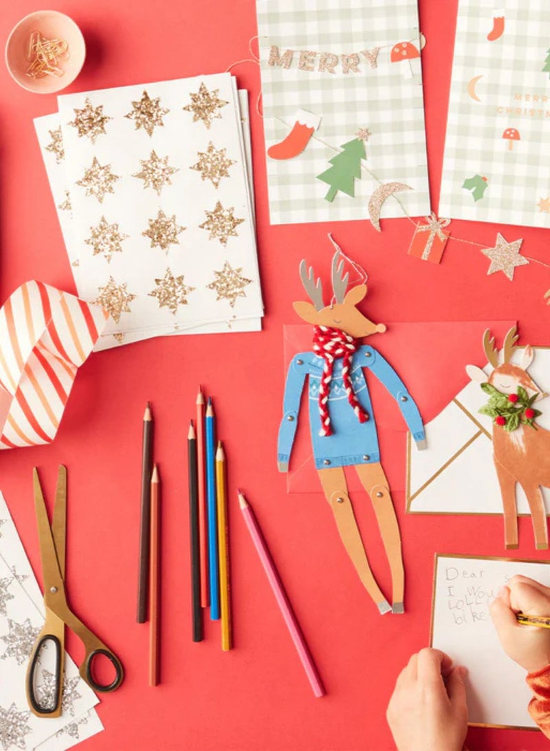 ميري ميري ملصقات نجوم لامعة ذهبية صديقة للبيئة - Image 2