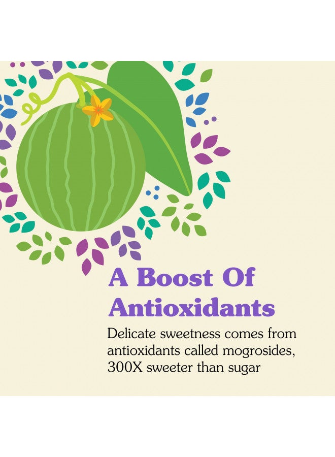 NuNaturals All-Natural Pure Monk Fruit Powder Plant-Based Sweetener, Zero-Calorie, Low Glycemic, 71 oz