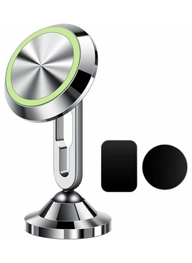 Jmary MH-76 Powerful Magnetic Car Phone Holder â€“ Universal Air Vent & Dashboard Mount with Strong Magnet Grip, 360Â° Rotation, Anti-Slip Design â€“ Compact & Durable Mobile Stand for All Smartphones â€“ Black - Image 4