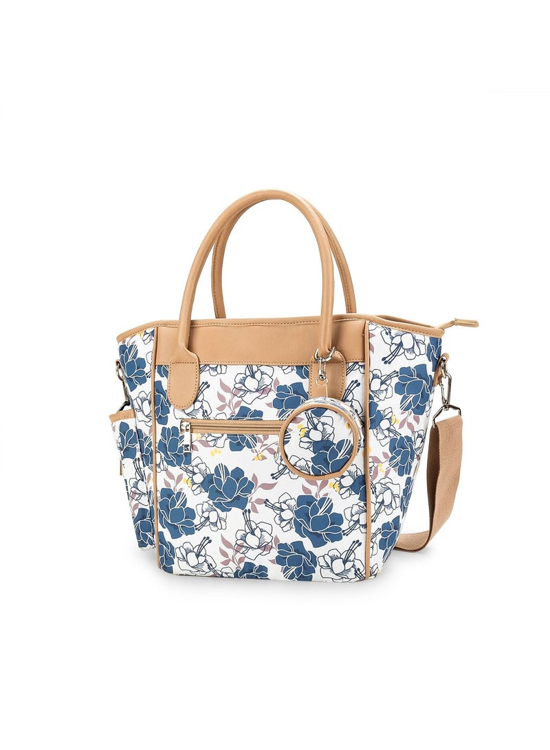 Gonice Printed multi-functional Mommy Bag Single shoulder Crossbody Mommy Bag Baby bottle insulation lightweight waterproof bag  - Image 1