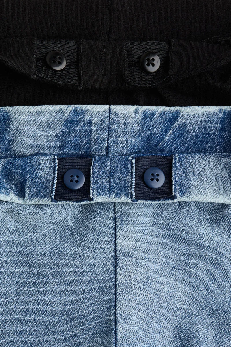 H&M 2-pack Flared jeggings