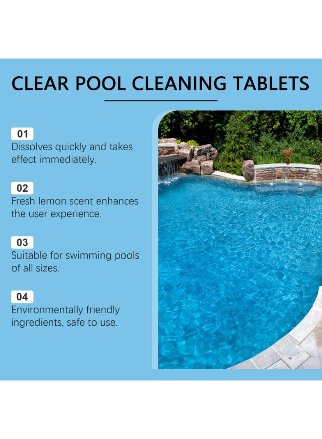 مجموعة أقراص تنظيف وتنقية المسبح متعدد الألوان - Image 4