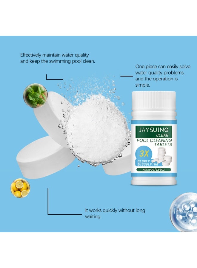 مجموعة أقراص تنظيف وتنقية المسبح متعدد الألوان - Image 5