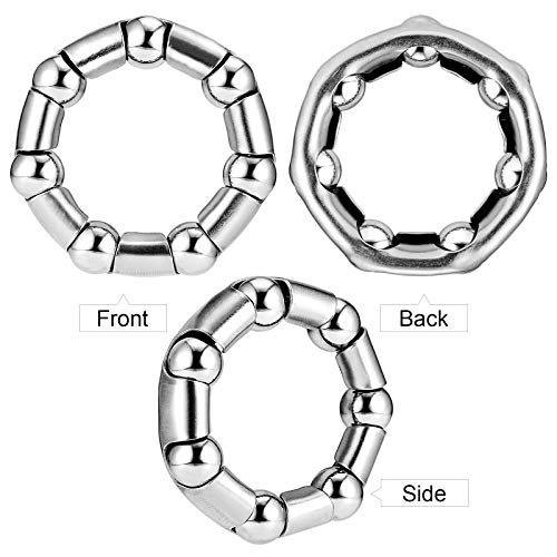 Jaceyon Bike-Ball-Bearing, Bicycle-Crank-Bearings, 5/16" x 7-Balls-Bike-Crank -Bearing, 4 Pcs Replacement MTB Part for Bike Crank or Bottom Bracket - Image 5