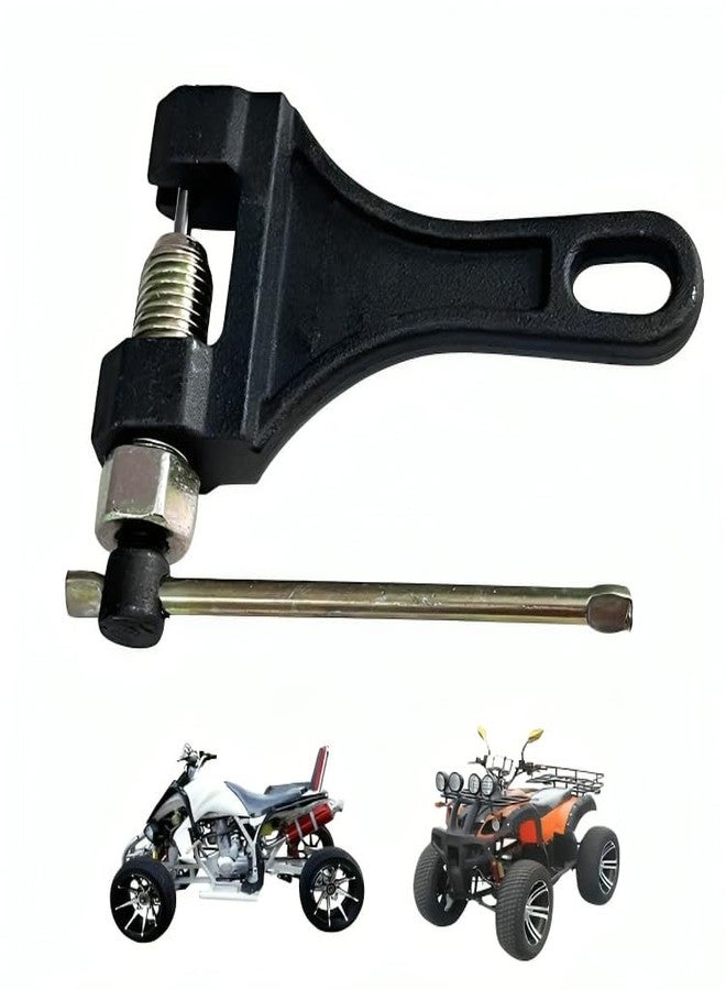ZIODIC Universal Sprocket Chain Breaker Splitter Cutter Link Remover & Connecter Tool Cycle, Bike, ATV Roller Chain Repair Cutter & Riveting Tool (420 to 530) - Image 5