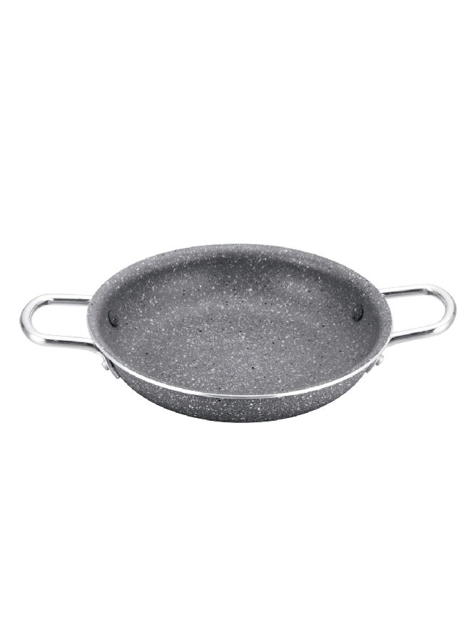 PARFAIT Ergonomic Handle Comfortable Grip Non-Stick Frying Pan Grey 14 Cm Mppm-14 Mppm-14/Grey