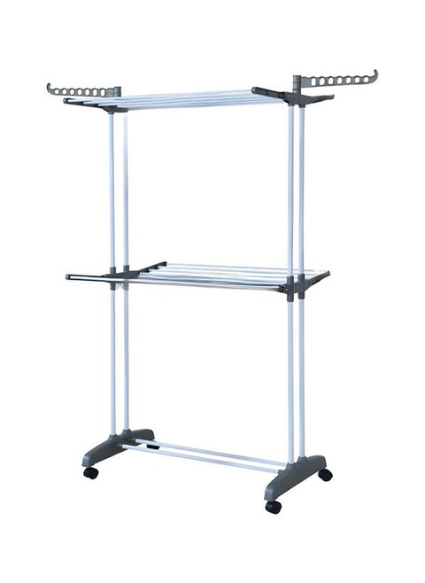 Feelings - Cloth Dryer Stand With 4 Wheels - Open Size: 76 x 65 x 162Cm