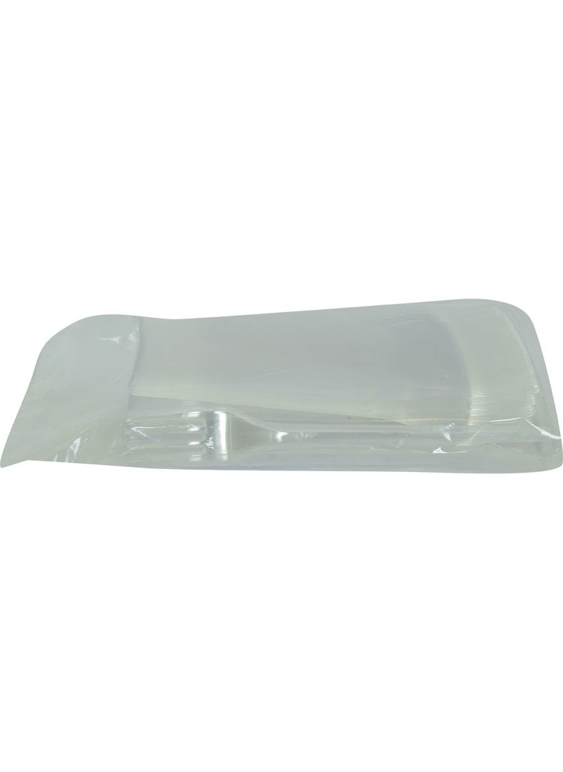 Plastic Forks Economical 1654 mm Transparent 100 Pcs