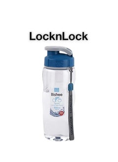 LOCK & LOCK LocknLock Bis Free 500ml Sports Handy Bottle – Durable Tritan Plastic, BPA-Free, and Transparent  - Image 1