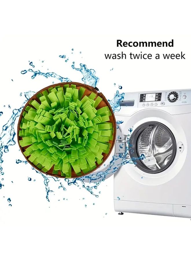 1 سجادة تفاعلية للكلاب للبحث عن الطعام - مصممة لتغذية بطيئة ومتينة - لوح ألغاز للتدريب على البحث عن الطعام - Image 4