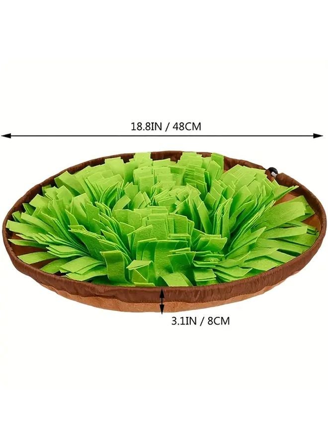 1 سجادة تفاعلية للكلاب للبحث عن الطعام - مصممة لتغذية بطيئة ومتينة - لوح ألغاز للتدريب على البحث عن الطعام - Image 3