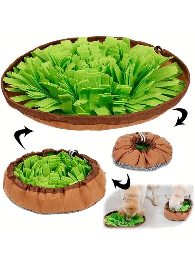 1 سجادة تفاعلية للكلاب للبحث عن الطعام - مصممة لتغذية بطيئة ومتينة - لوح ألغاز للتدريب على البحث عن الطعام - Image 2