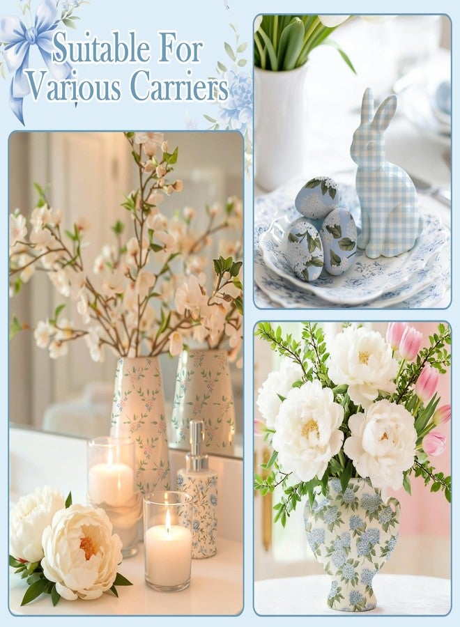 Yexiya 36 Sheet 6 Style Christmas Paper Napkins for Decoupage Light Blue Hydrangea Aesthetic Decorative Cocktail Napkin for DIY Crafting Project Furniture Home Party Table Decor Unfolded 13 x 13 Inch - Image 2