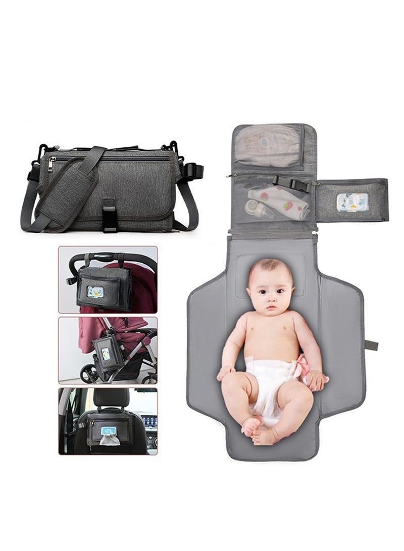 Portable and Foldable Waterproof Baby Diaper Changing Mat Sheet, Non-Toxic, BPA free ﻿ - Image 1